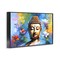 Stupell Industries Buddha with Bright Lotus Framed Giclee Wall Art Design by Leon Devenice